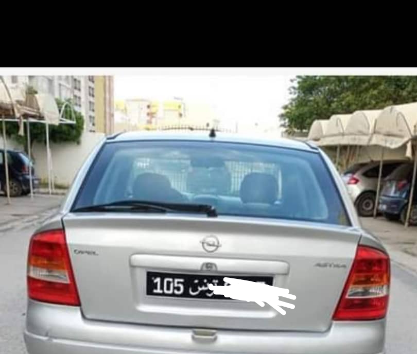 Raoued Cite El Ghazala 1 Opel Astra Opel astra g