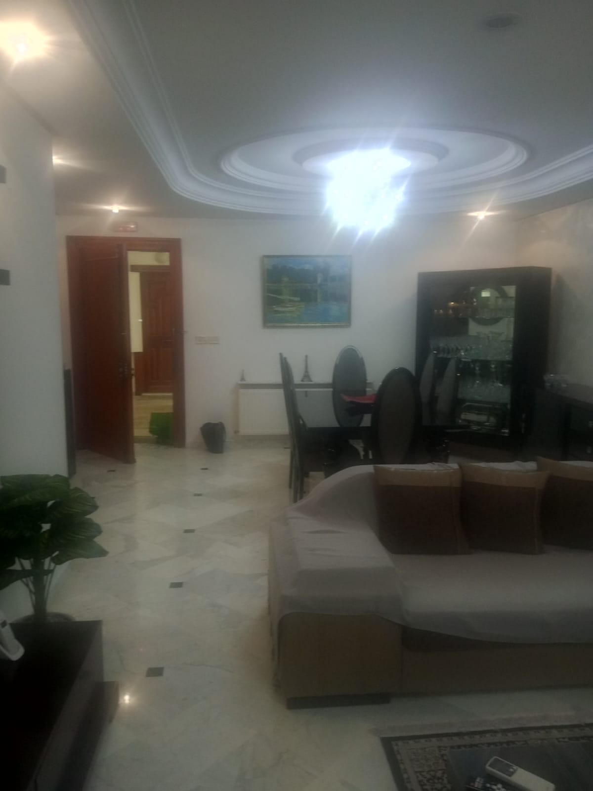 Akouda Chatt Meriem Location Appart. 3 pices Luxueux appartement  s2 vue mer