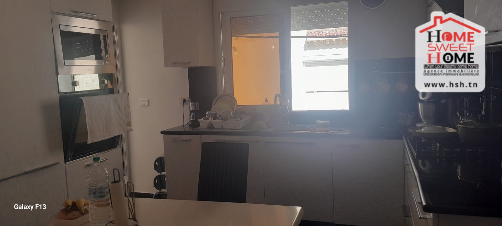 Carthage El Yasmina Vente Appart. 3 pices Etage de villa anas  carthage el yasmina