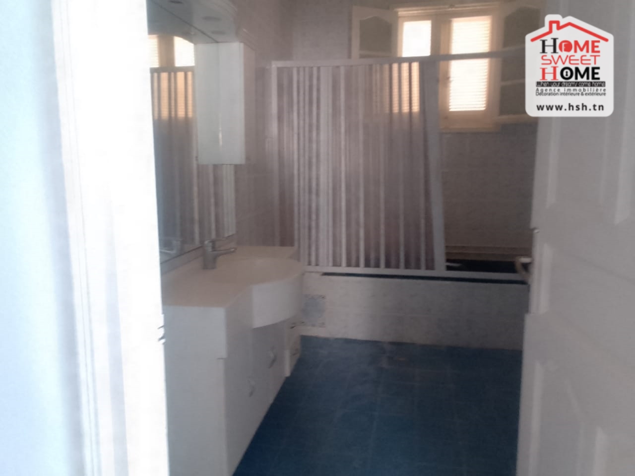 La Marsa Cite Des Juges 2 Location Appart. 2 pices Rdc de villa river  cit des juges la marsa