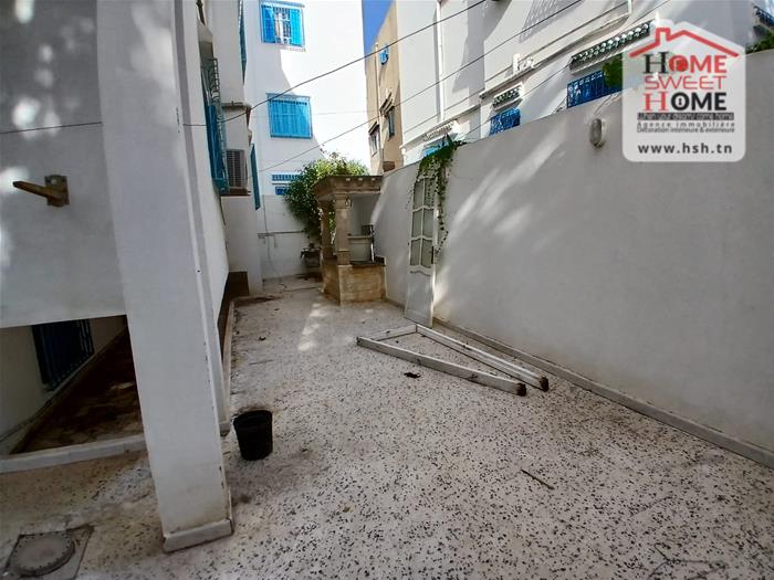 Carthage Sidi Bousaid Location Appart. 4 pices Rdc de villa jasminer  sidi bou said