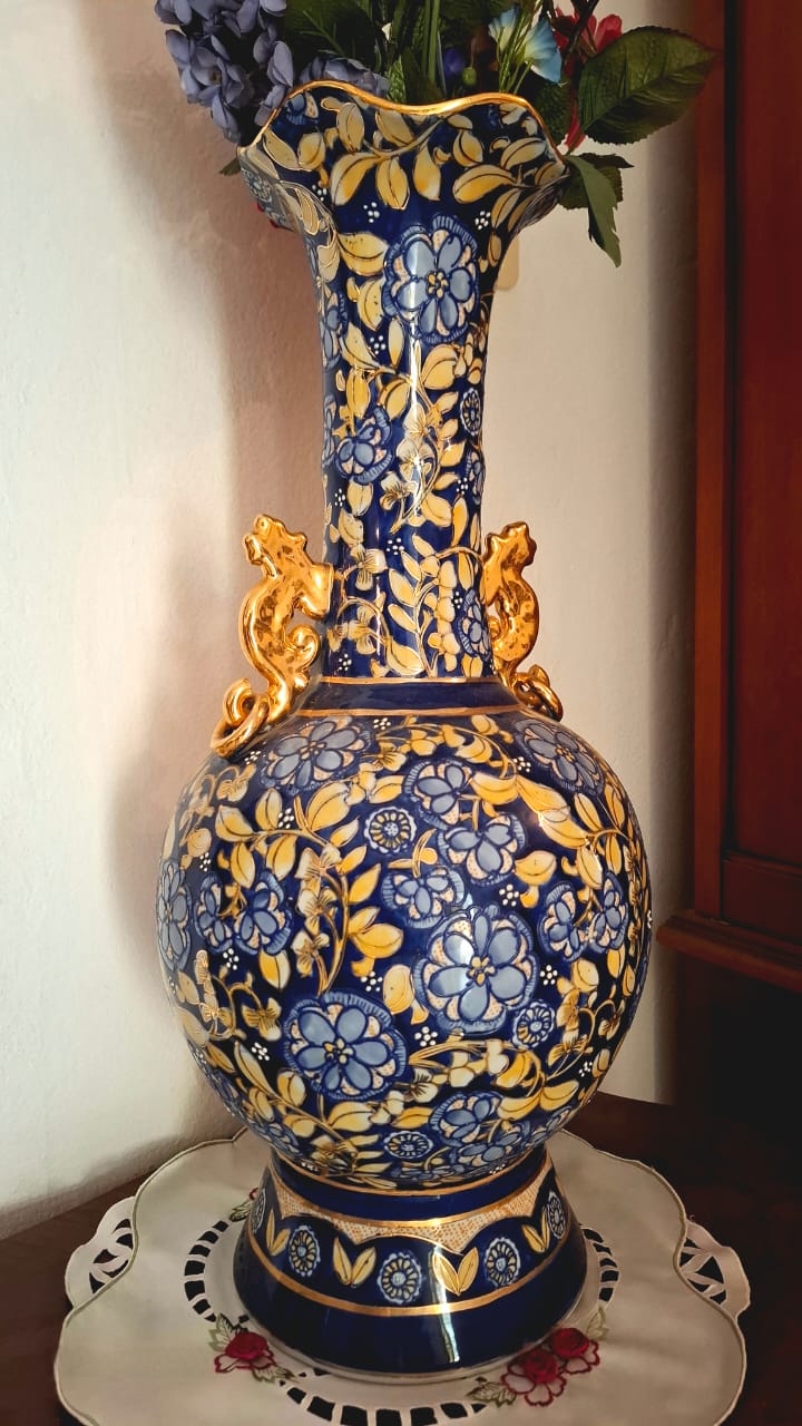 Ezzouhour (Tunis) Cite Ezzouhour Objets de dcoration Vases Lot 5 vases dcoratifs style chinois et classique