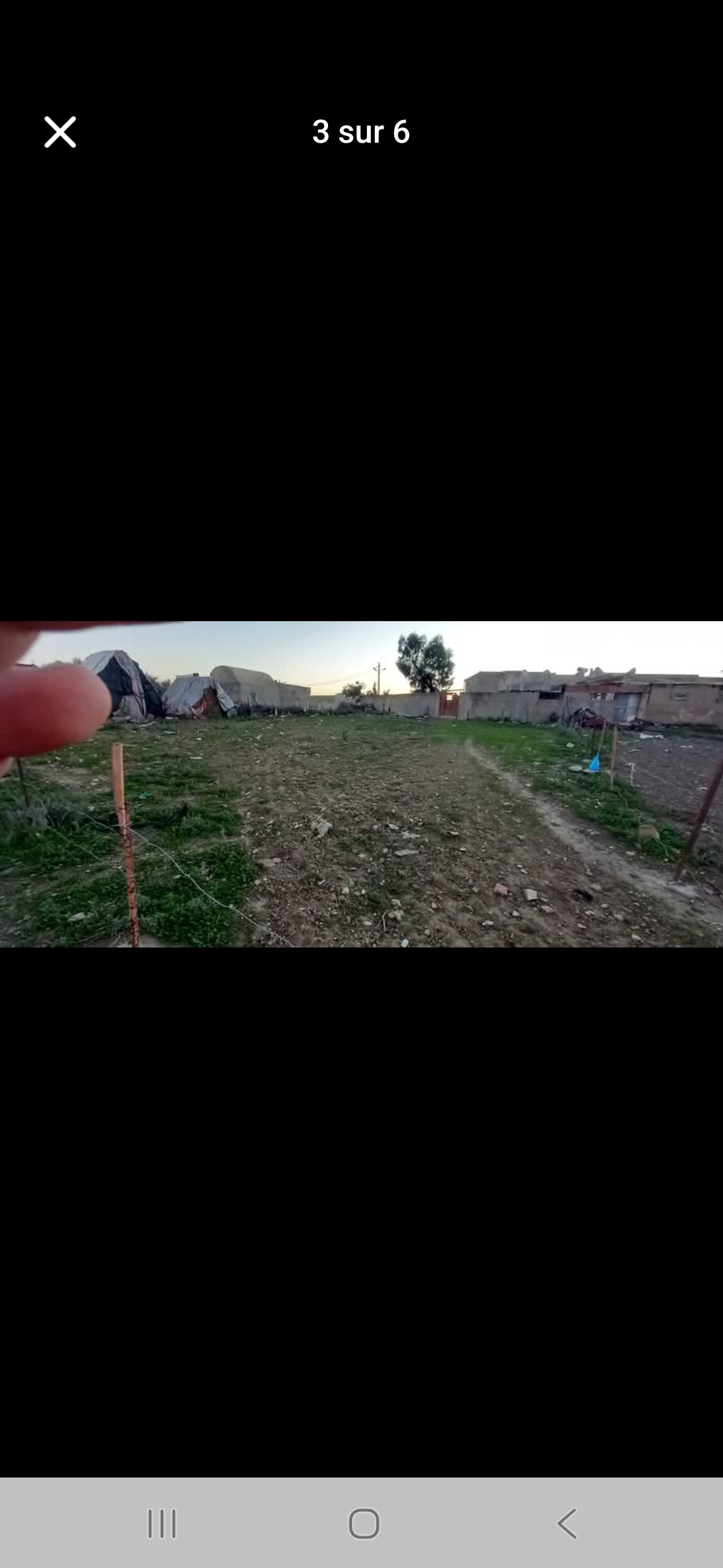 Sidi Hassine Borj Chakir Terrain Terrain nu Terrain de 436m2  et 877m2