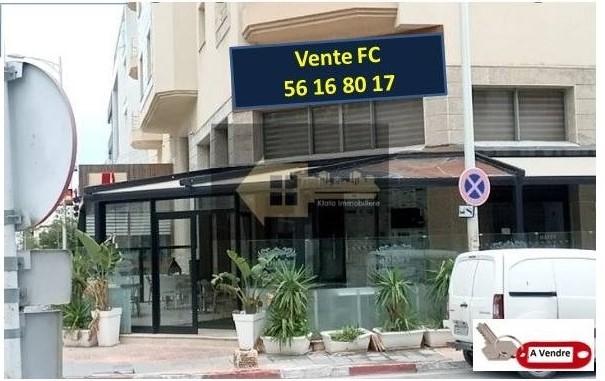 La Marsa Berge Du Lac Bureaux & Commerces Fond de Commerce Berge du lac2 vnt fc salon th