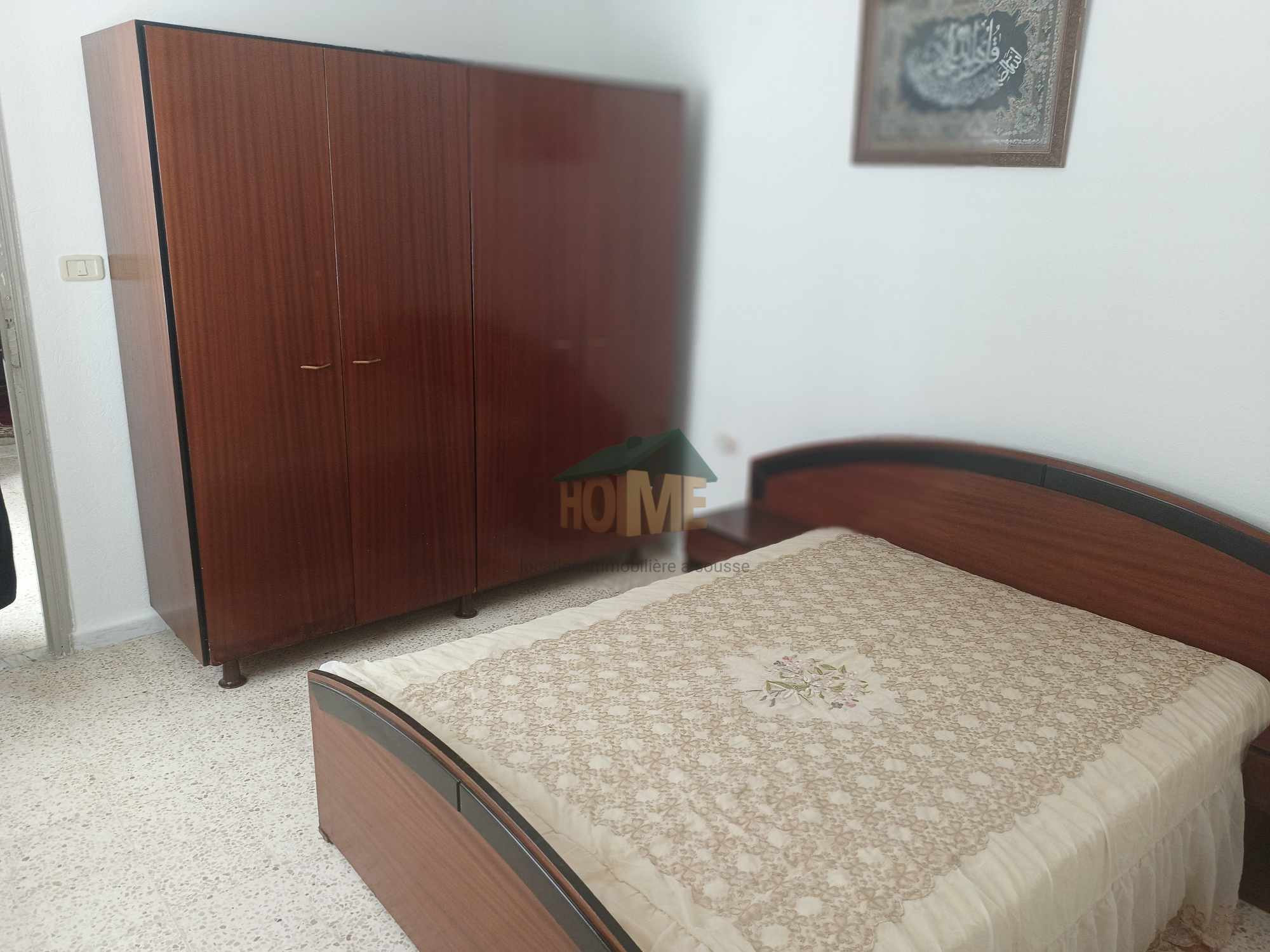 Sousse Ville Sousse Location Appart. 2 pices S2 rdc a lanne