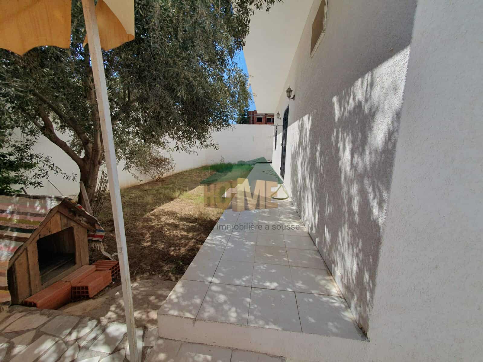Sousse Jaouhara Sahloul Location Appart. 4 pices Superbe villa s4 sans meuble avec jardin