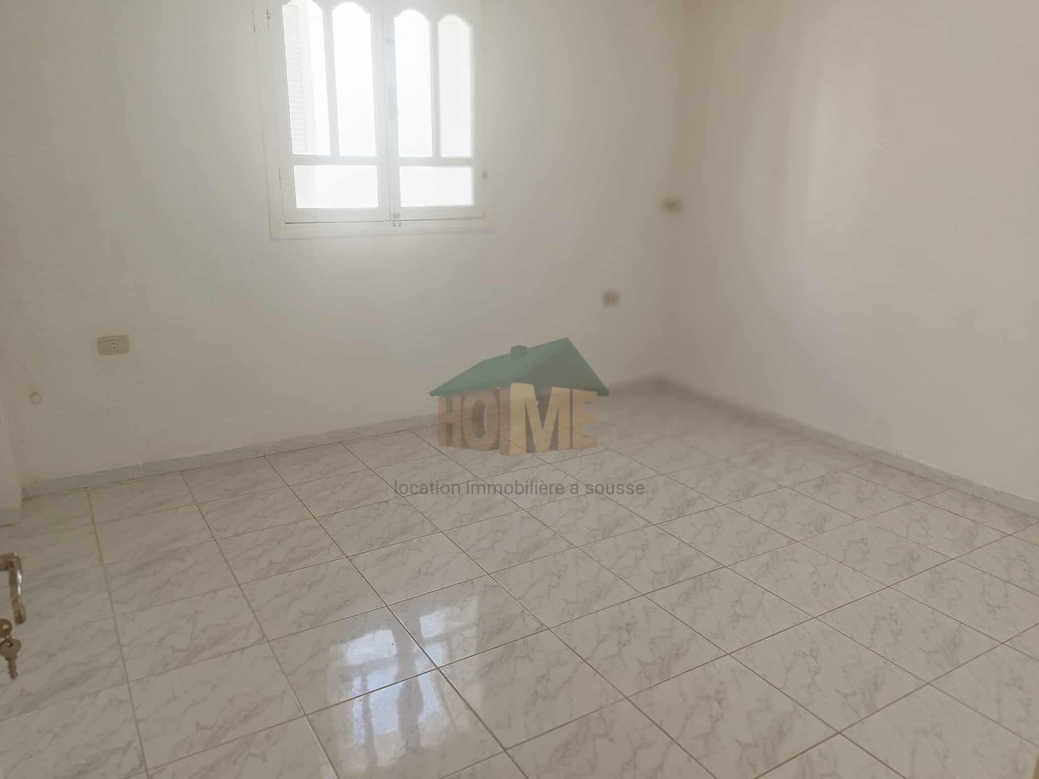 Sousse Jaouhara Sahloul Location Appart. 2 pices S2 sans meuble a sahloul service des mines