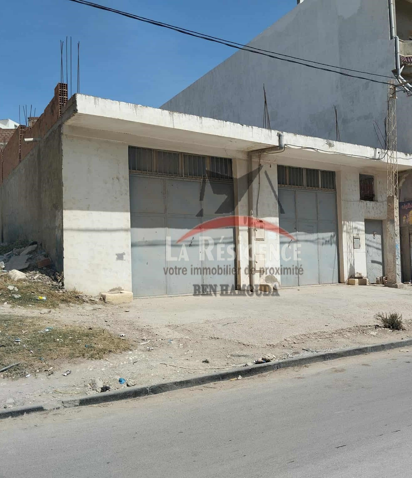 Bizerte Nord Bizerte Location Appart. 1 pice Local commerciale sur la route bizerte