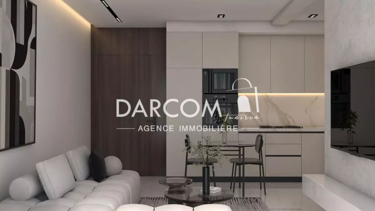 Ain Zaghouan Jardins de Carthage Vente Appart. 2 pices Des s1 neuf jardins carthage