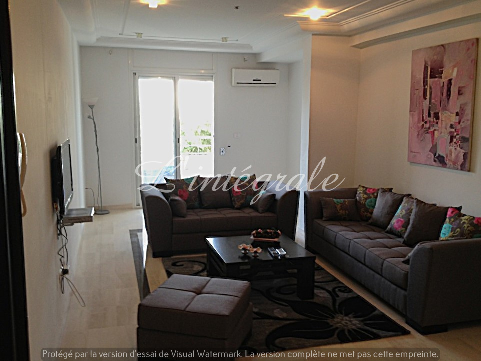 Ariana Ville Riadh Landlous Location Appart. 3 pices Bel appartement s2 meubl