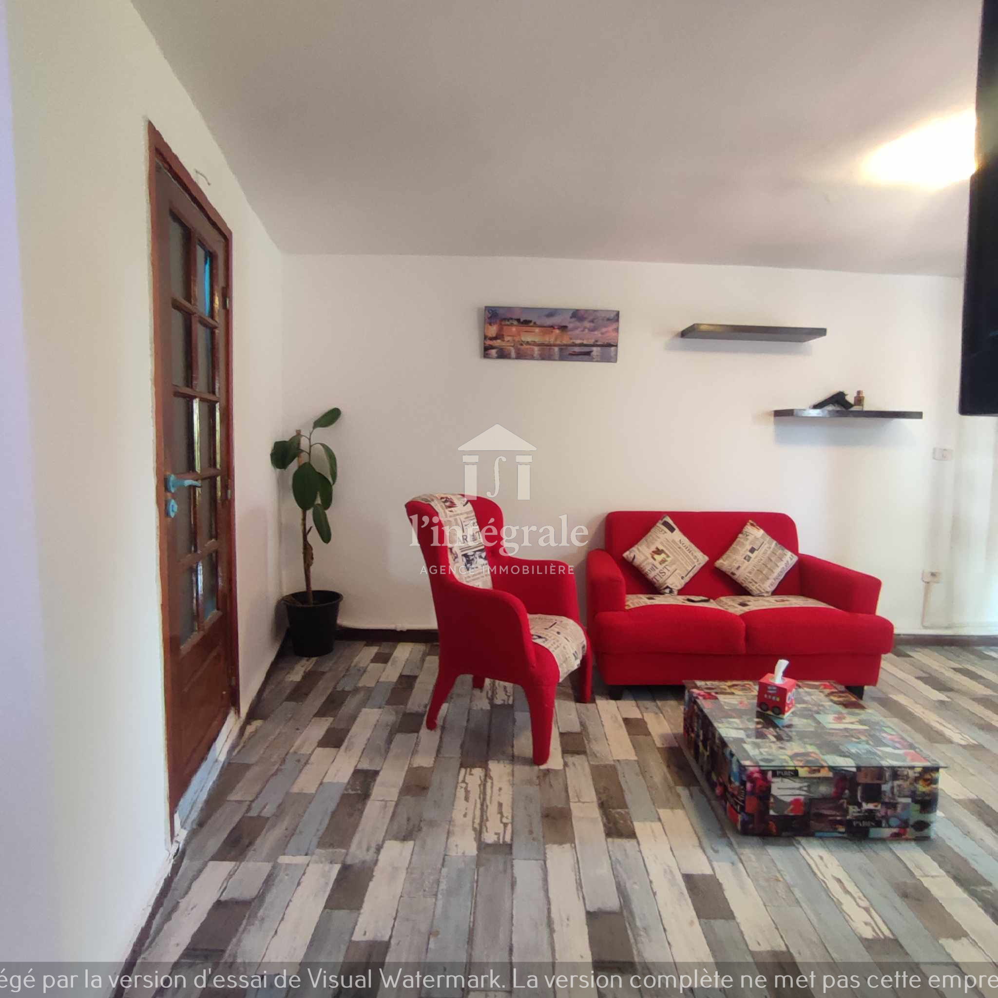 Ariana Ville El Menzah 8 Location Appart. 2 pices Joli loft s1 meubl