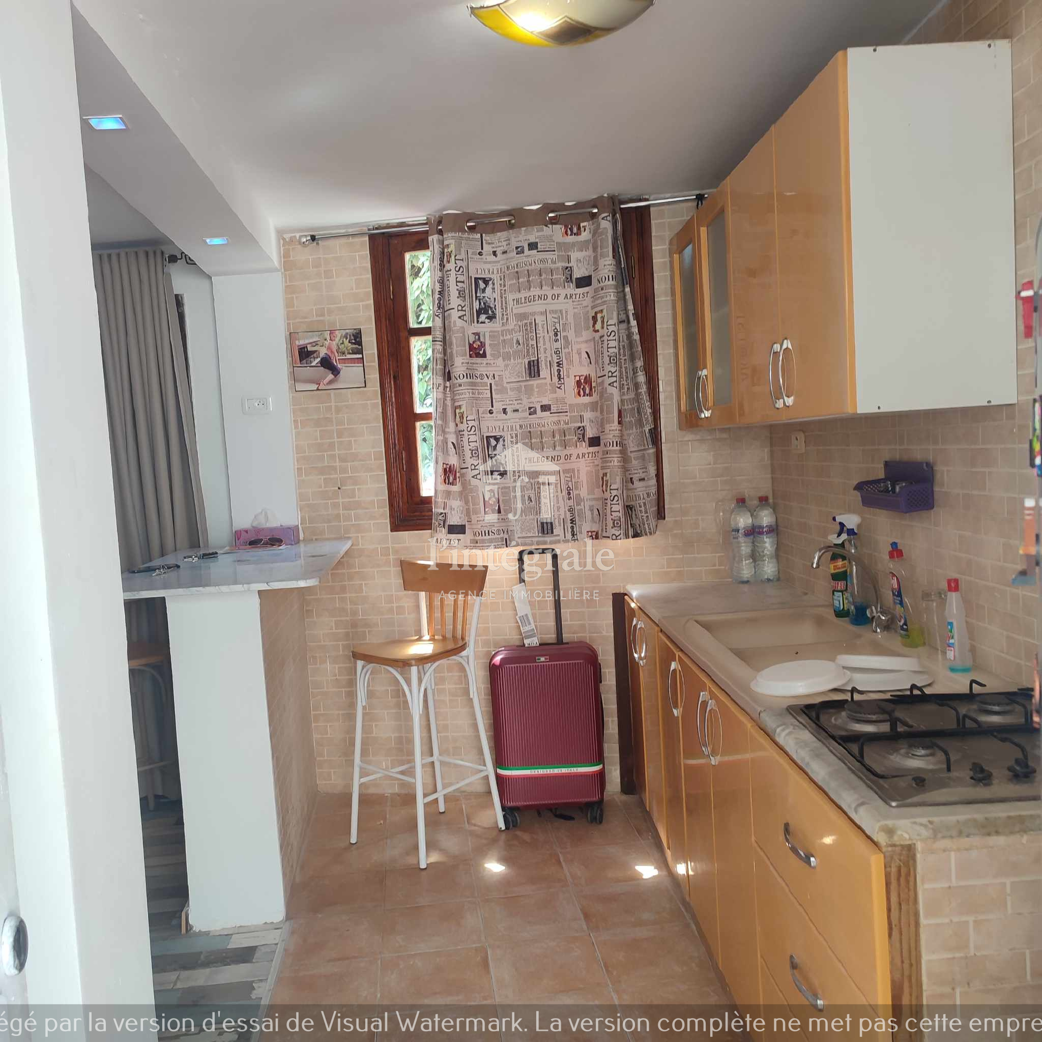 Ariana Ville El Menzah 8 Location Appart. 2 pices Joli loft s1 meubl