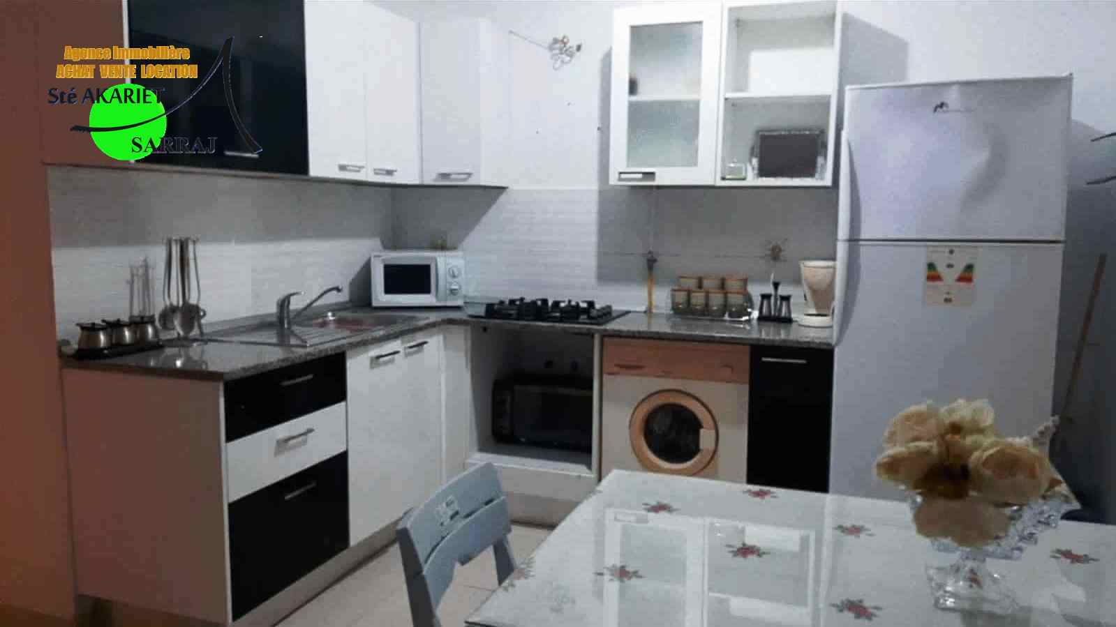 Akouda&nbsp;Chatt Meriem&nbsp;Vente&nbsp;Appart. 3 pi�ces&nbsp;Appartement s2 dans une r�sidance pieds dans l'eau