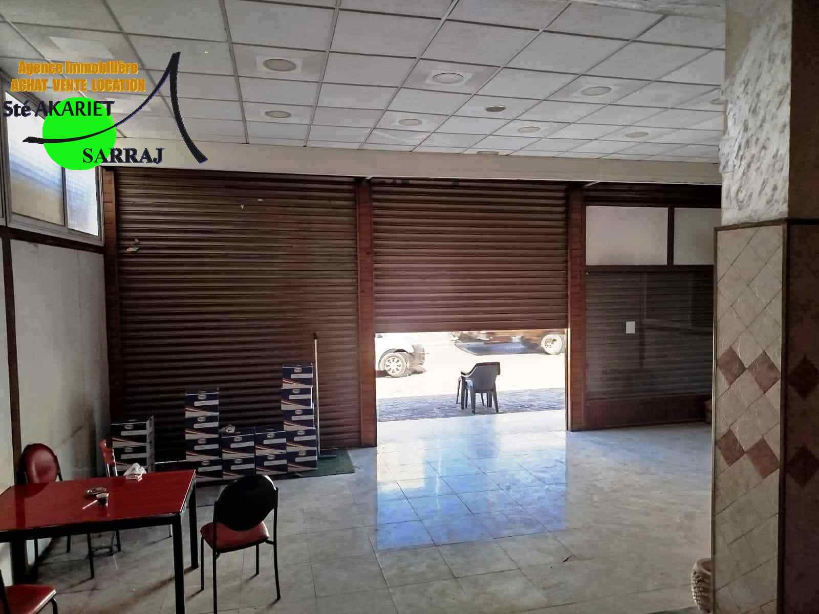 Sousse Jaouhara Cite Sidi Abdelhamid Bureaux & Commerces Surfaces Local commercial fonds et murs  sidi abdelhamid