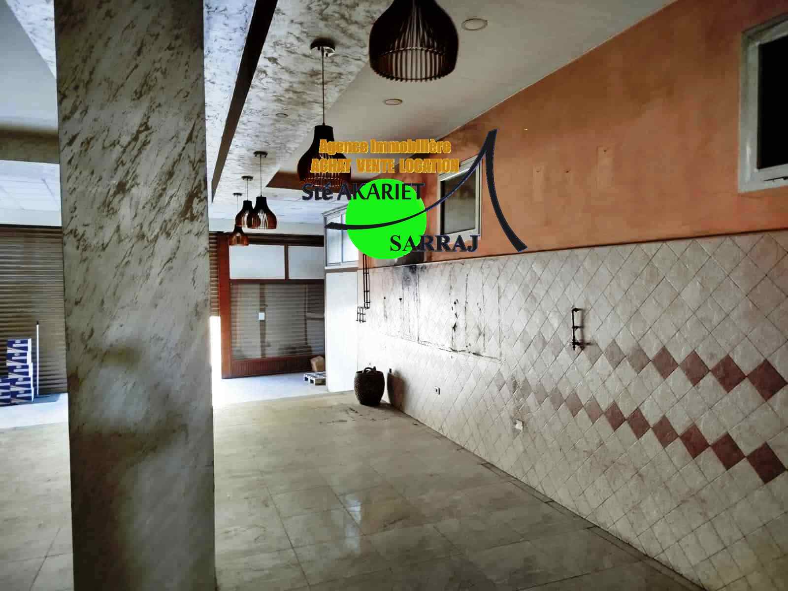 Sousse Jaouhara Cite Sidi Abdelhamid Bureaux & Commerces Surfaces Local commercial fonds et murs  sidi abdelhamid