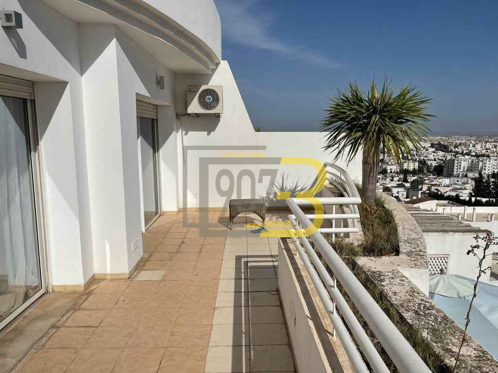 Ariana Ville Cite Ennasr 2 Location Appart. 1 pice Un app s1 avec terrasse meubl  cit ennasr