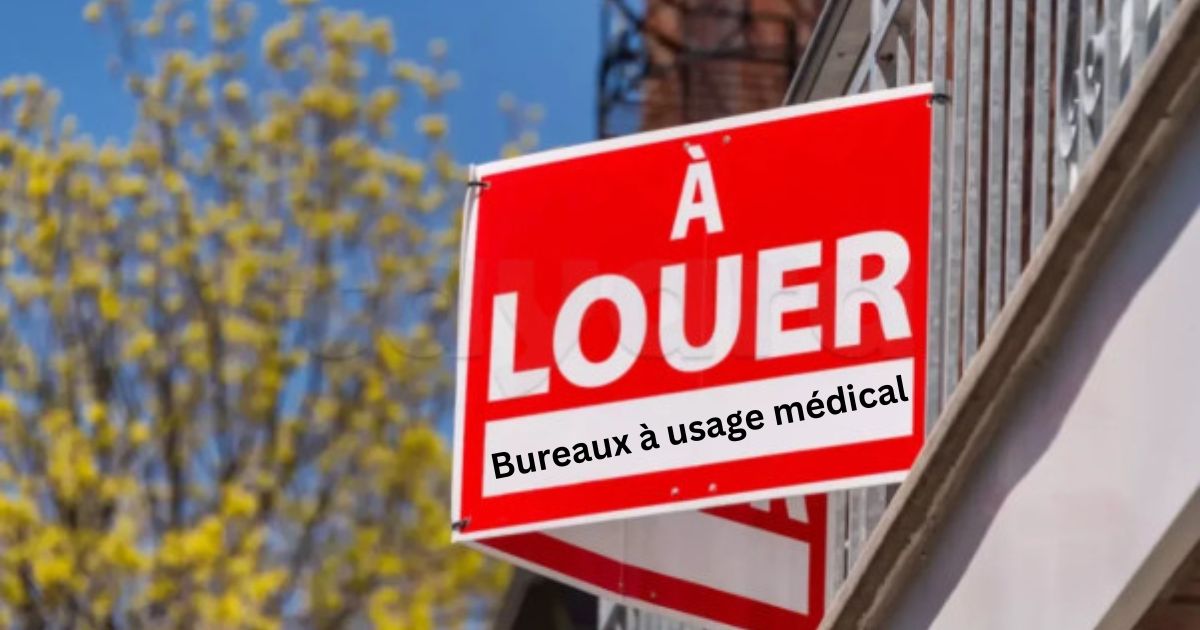La Marsa Cite El Ouns Location Appart. 2 pices Bureau h1 usage mdical  la marsa