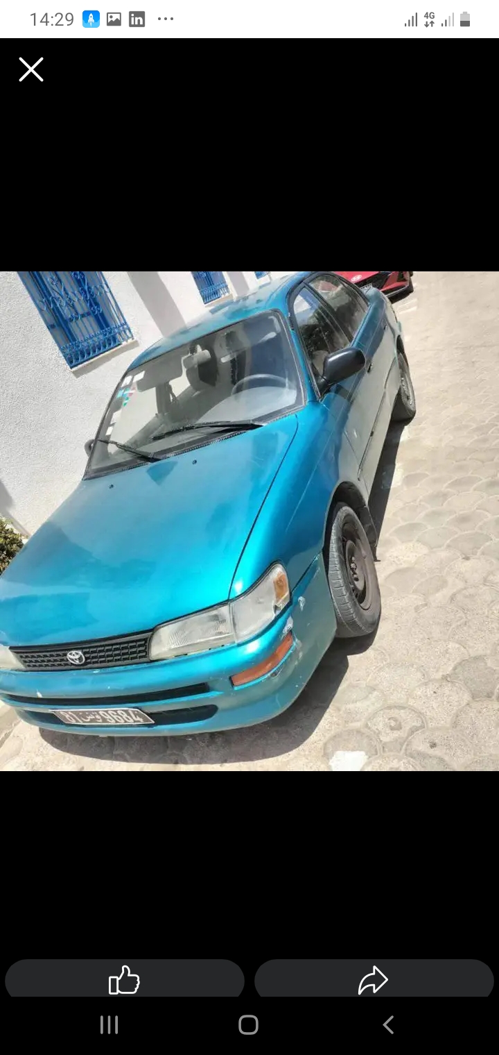 Djerba - Midoun Aghir Toyota Corolla Voiture toyota corolla