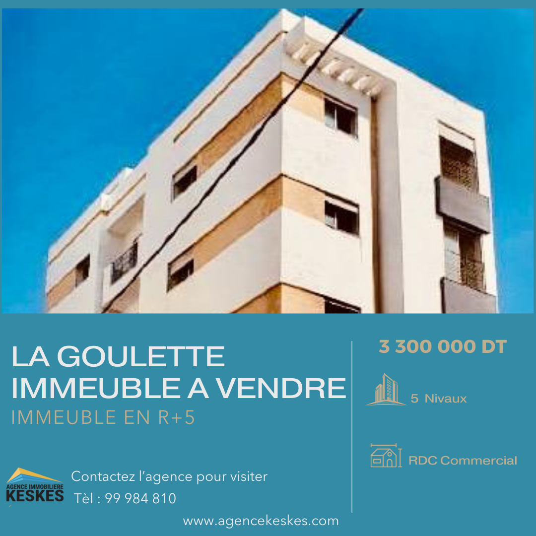 La Goulette La Goulette Vente Autre Immeuble la goulette