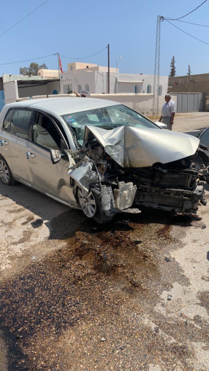 Ben Guerdane Ben Guerdane Volkswagen Golf 6 Voiture accidente