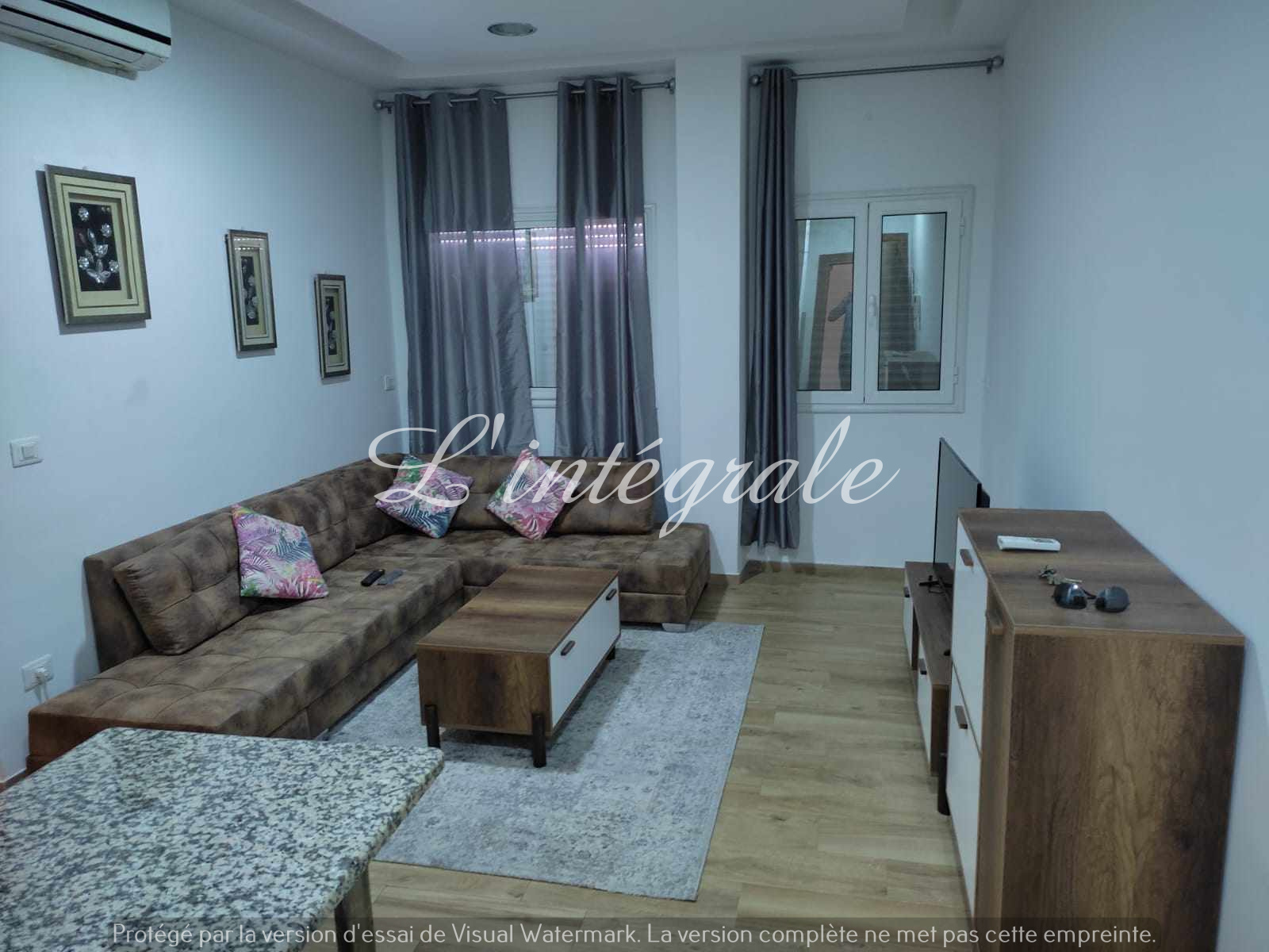 Ariana Ville El Menzah 7 Location Appart. 3 pices S2 meubl haut standing