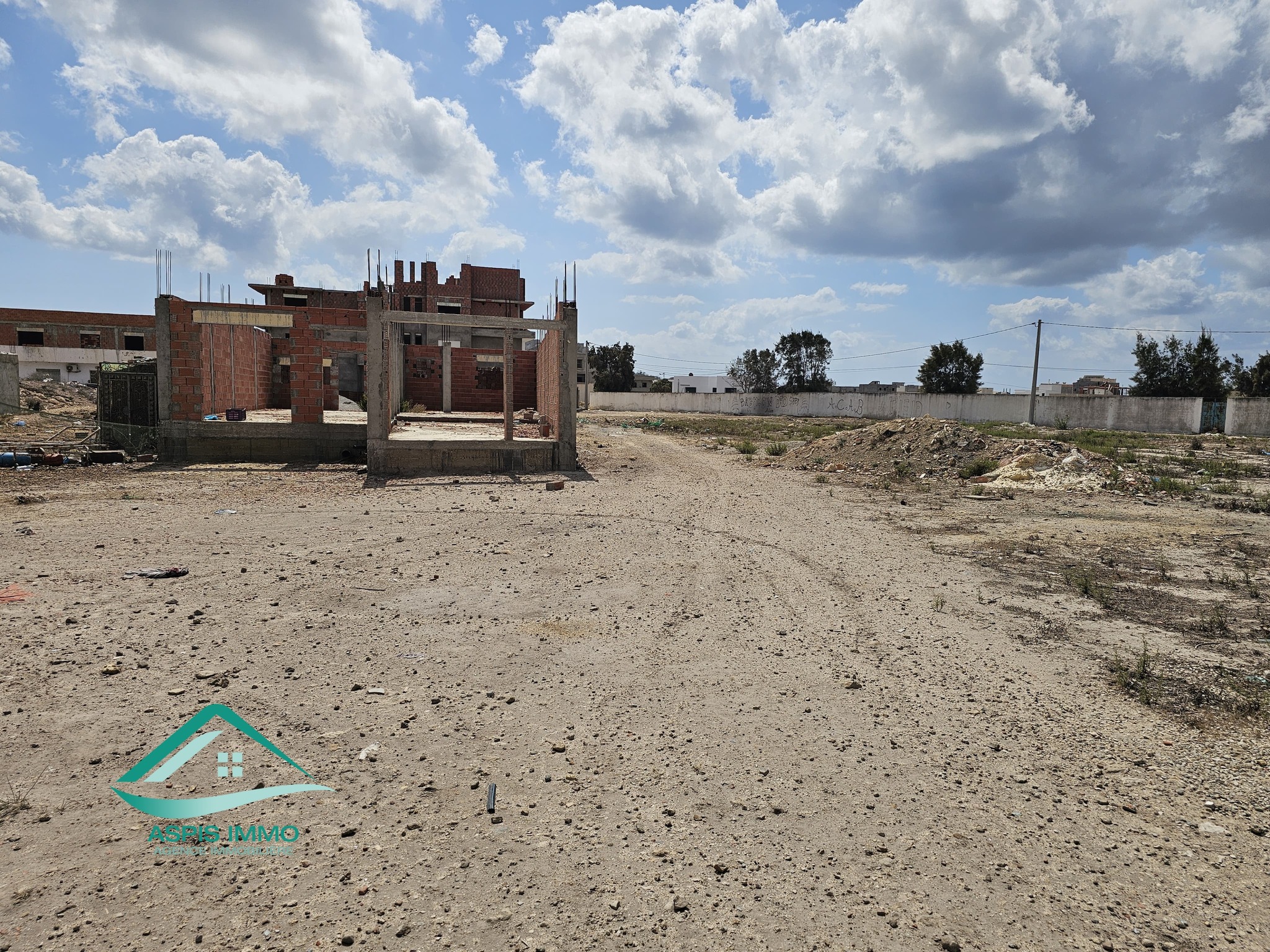 Kelibia Kelibia Vente Surfaces Vt574 terrain 323 m2  mansourah 2 kelibia