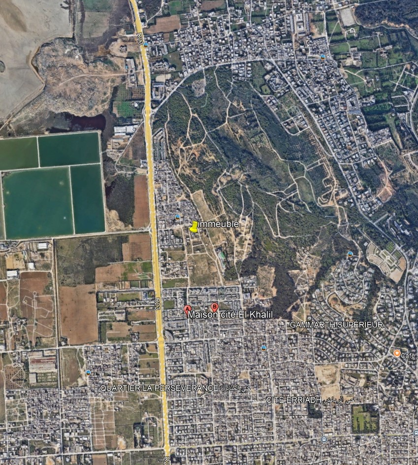 La Marsa Cite El Khalil Vente Autre Immeuble trois appartement