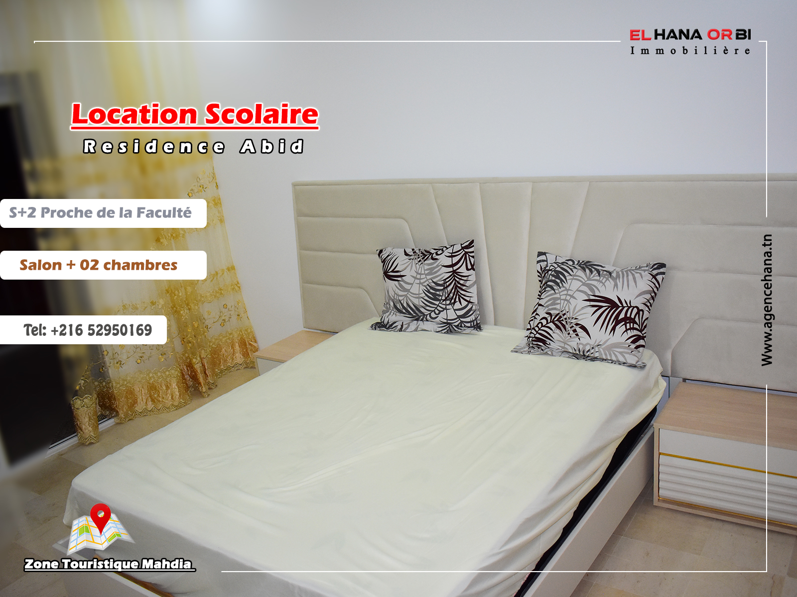Mahdia Mahdia Location Appart. 2 pices Appartement s2 neuf trs haut standing
