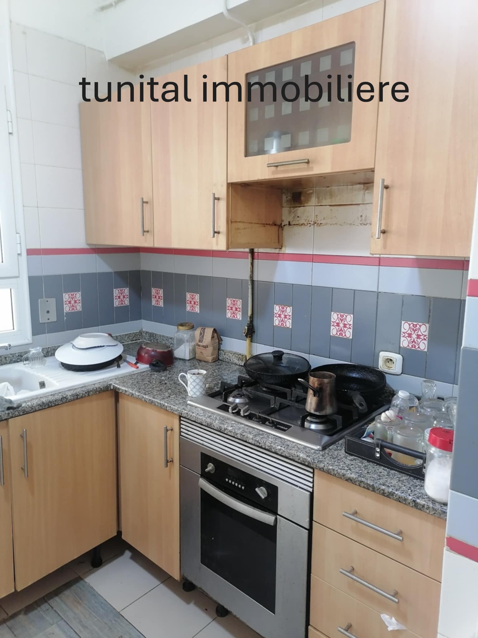La Goulette La Goulette Vente Maisons L'aouina appartement au 5 m  tage