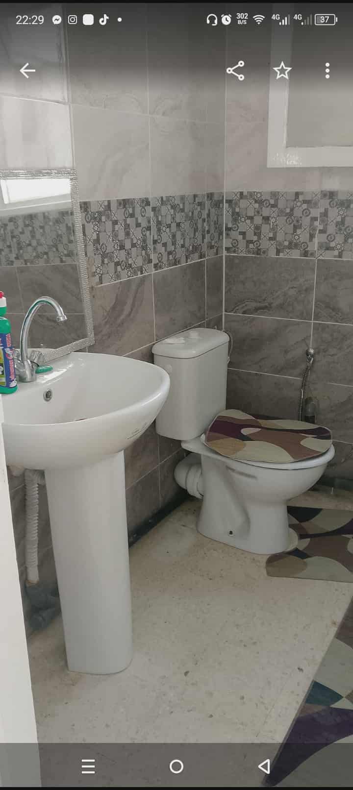 Jebel Jelloud Sidi Fathallah Location Appart. 3 pices Appartement meuble a jbel jloud