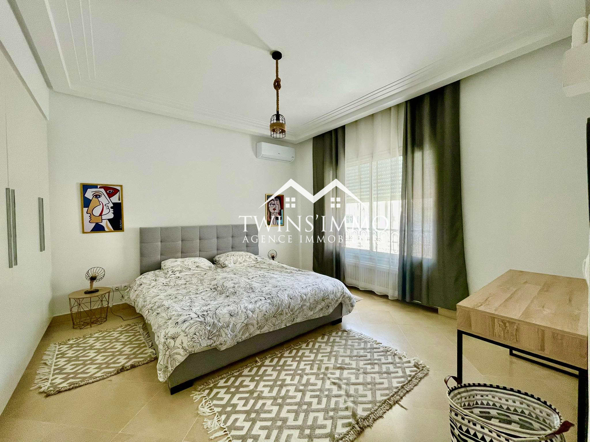 La Marsa Marsa Ennassim Location Appart. 3 pices Appartement meubl  la marsa