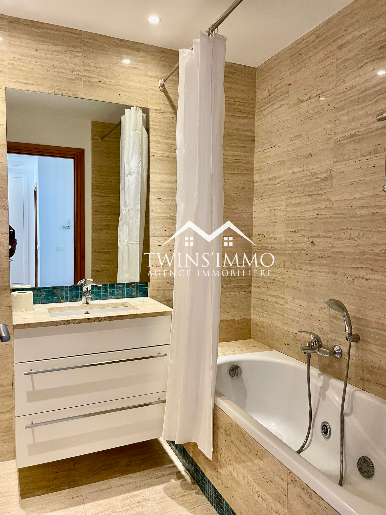 La Marsa Marsa Ennassim Location Appart. 2 pices Appartement s2 vide  la marsa