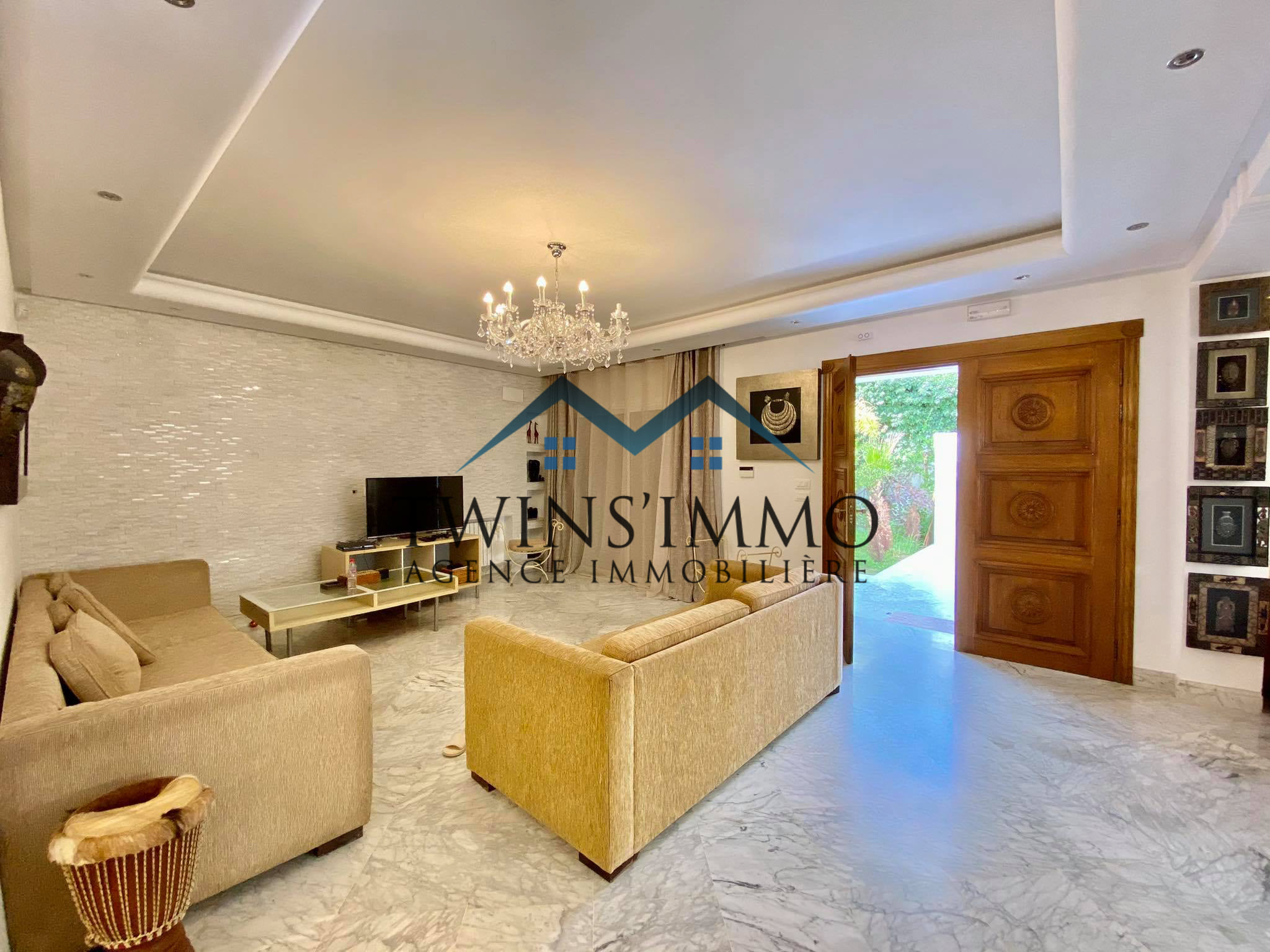 La Marsa Cite Des Juges 2 Location Maisons Villa s4 meuble  la marsa