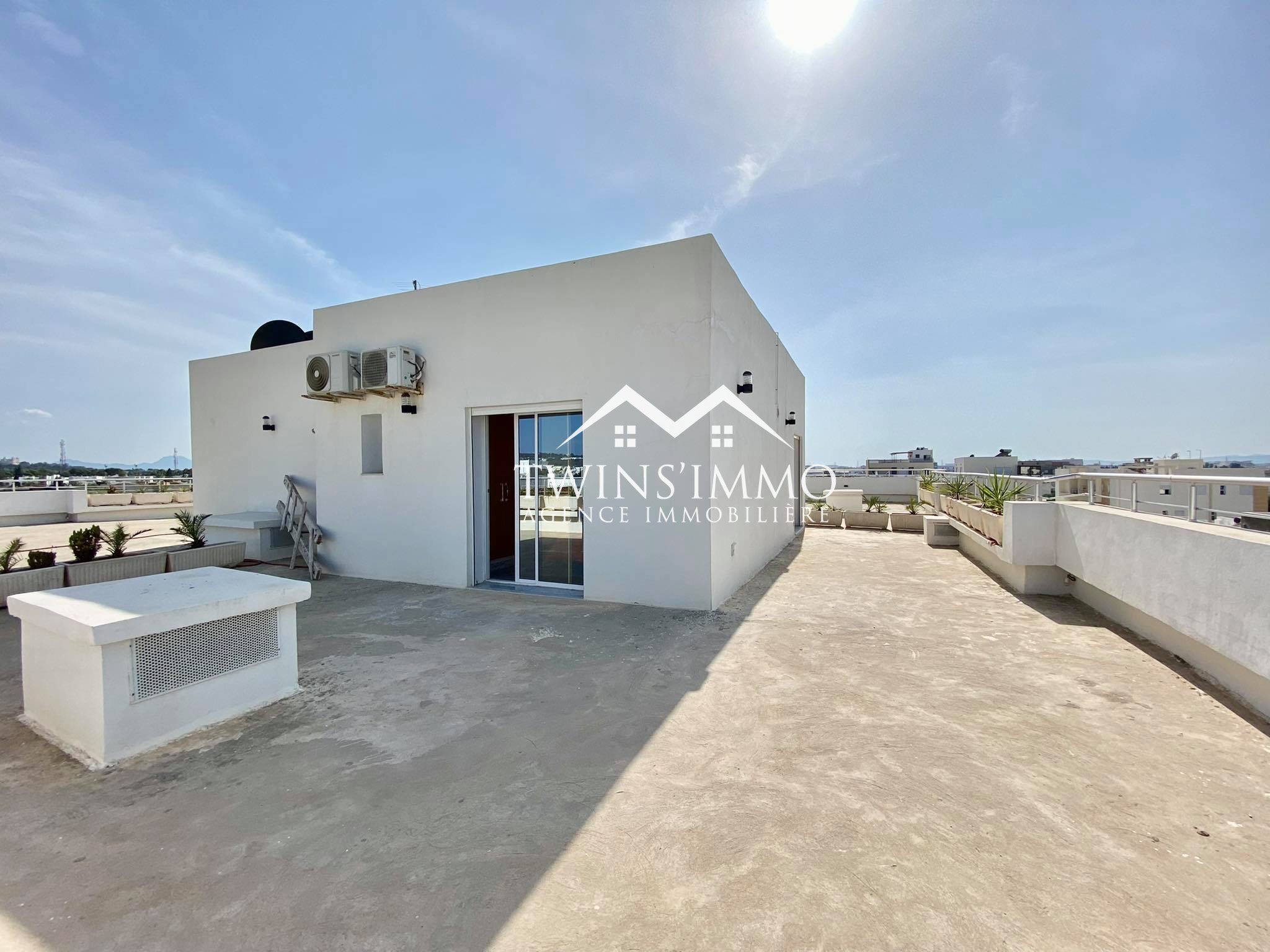 La Marsa Cite Du Stade Location Appart. 1 pice Appartement s1 meubl avec terrasse  la marsa