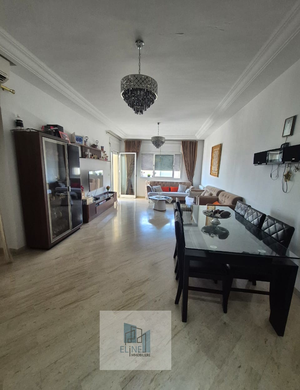 La Marsa El Aouina Vente Appart. 3 pices Appt s plus 3 a citee el wahat