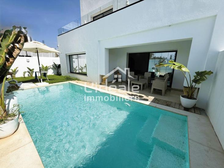 Hammamet Hammamet Location Maisons Villa avec piscine  hammamet nord
