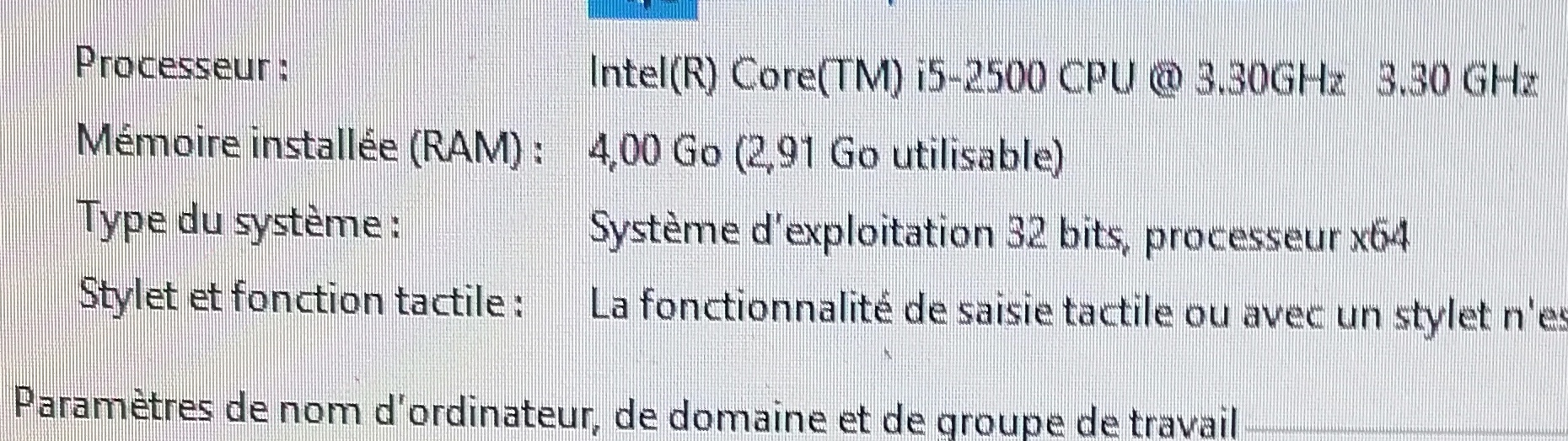 Zaghouan Zaghouan Ordin. familial Autre Pc bureau  type hp pro complet