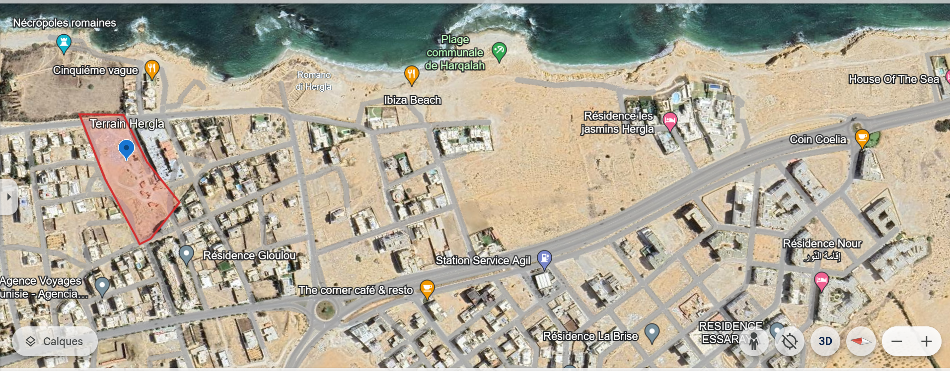 Hergla Hergla Terrain Terrain nu Lots de terrain r plus 4 pour habitation collectif