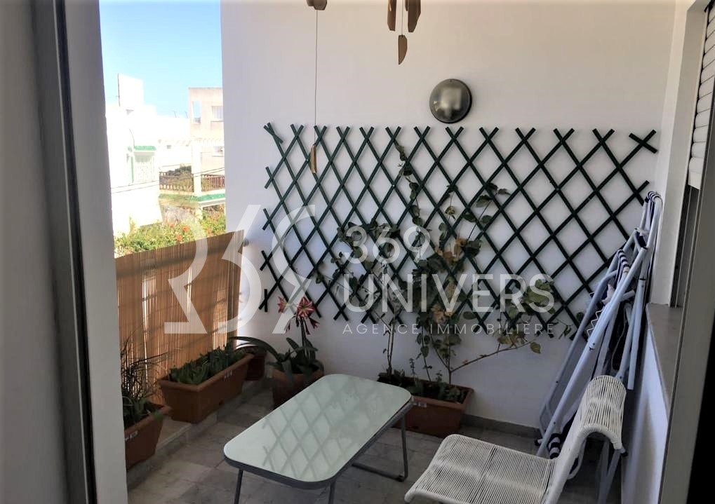 La Marsa Cite El Hana Location Appart. 2 pices Appartement avec balcon  la marsa