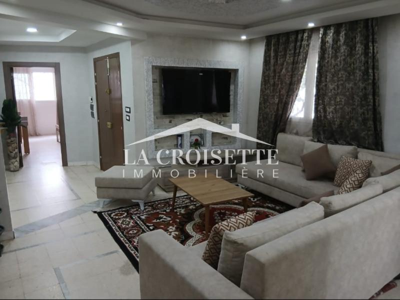 La Marsa Cite El Moustakbel (La Marsa) Location Appart. 1 pice Villa s1 meuble  la marsa zal1876