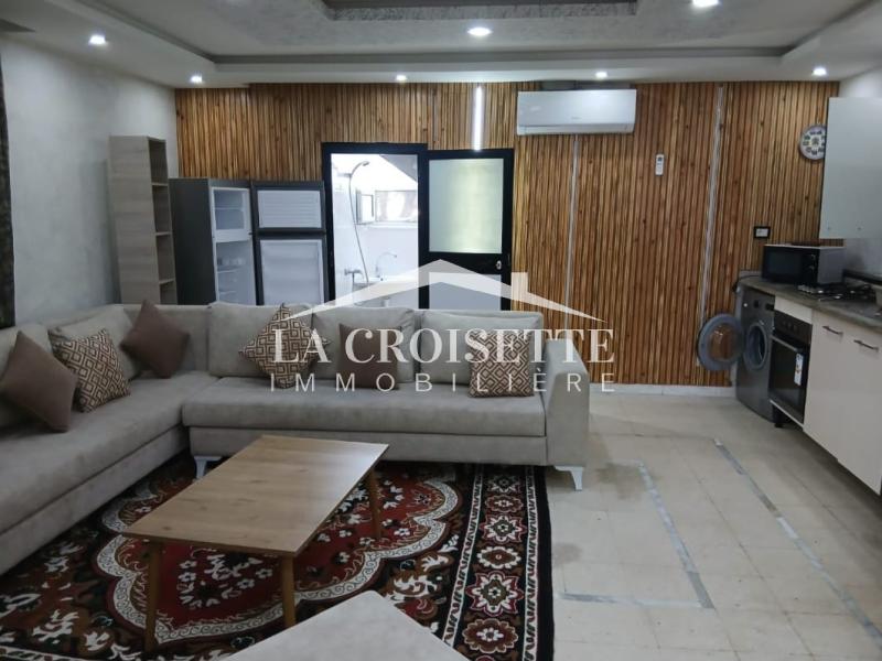 La Marsa Cite El Moustakbel (La Marsa) Location Appart. 1 pice Villa s1 meuble  la marsa zal1876