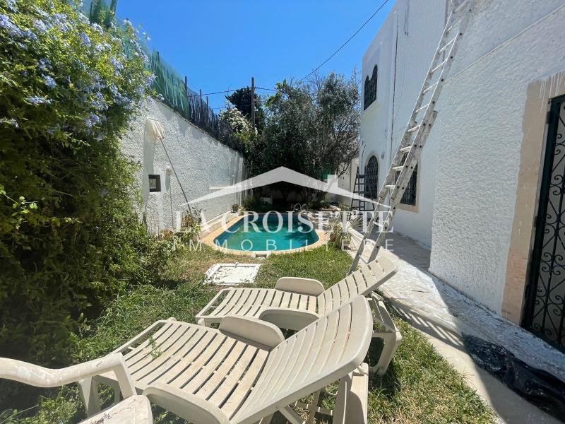 La Marsa Marsa Ennassim Location Maisons Villa s4 avec piscine  la marsa mvl1732