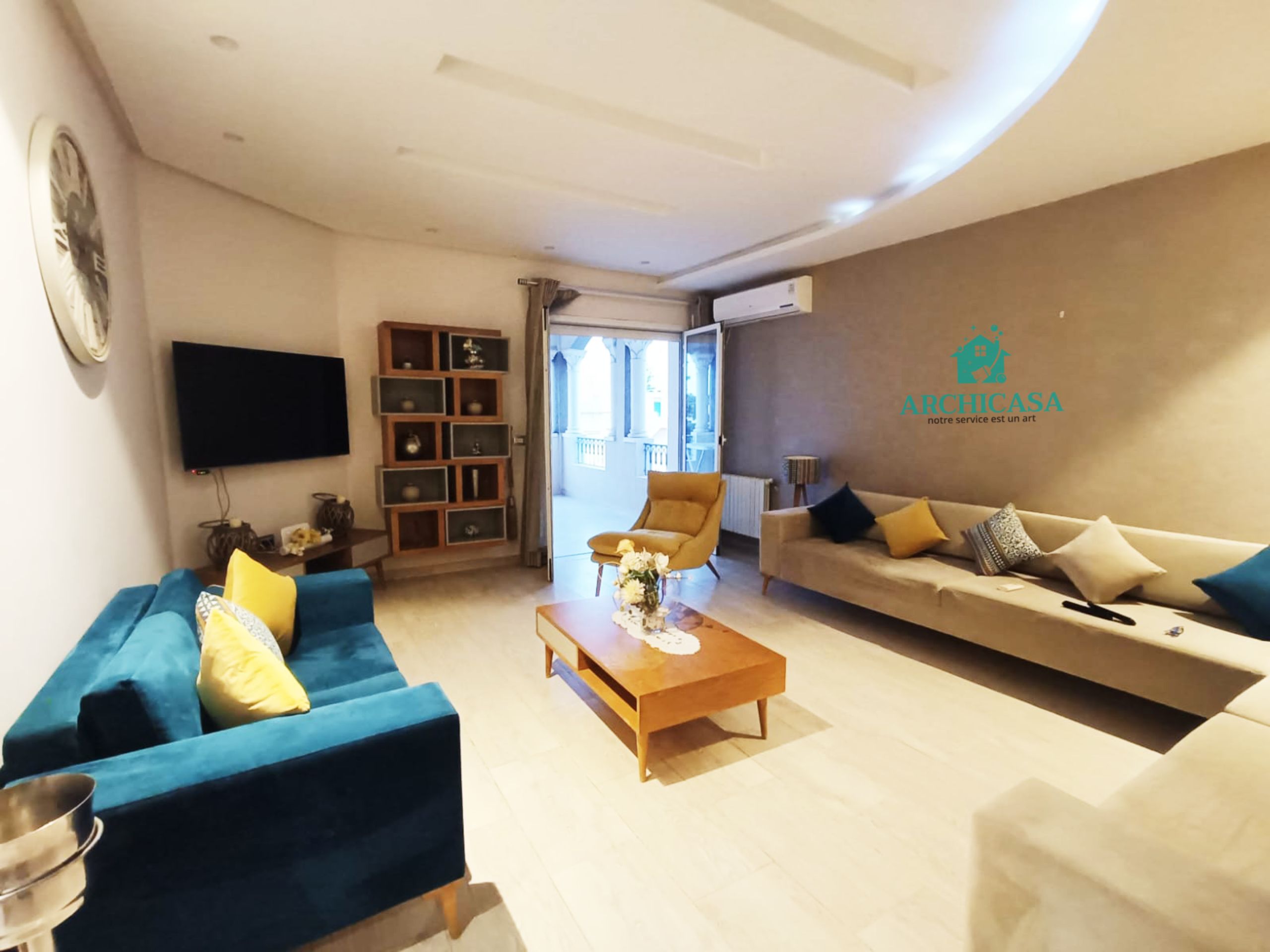 Ezzahra Ezzahra Location Appart. 3 pices Etage d'une villa haut standing meuble