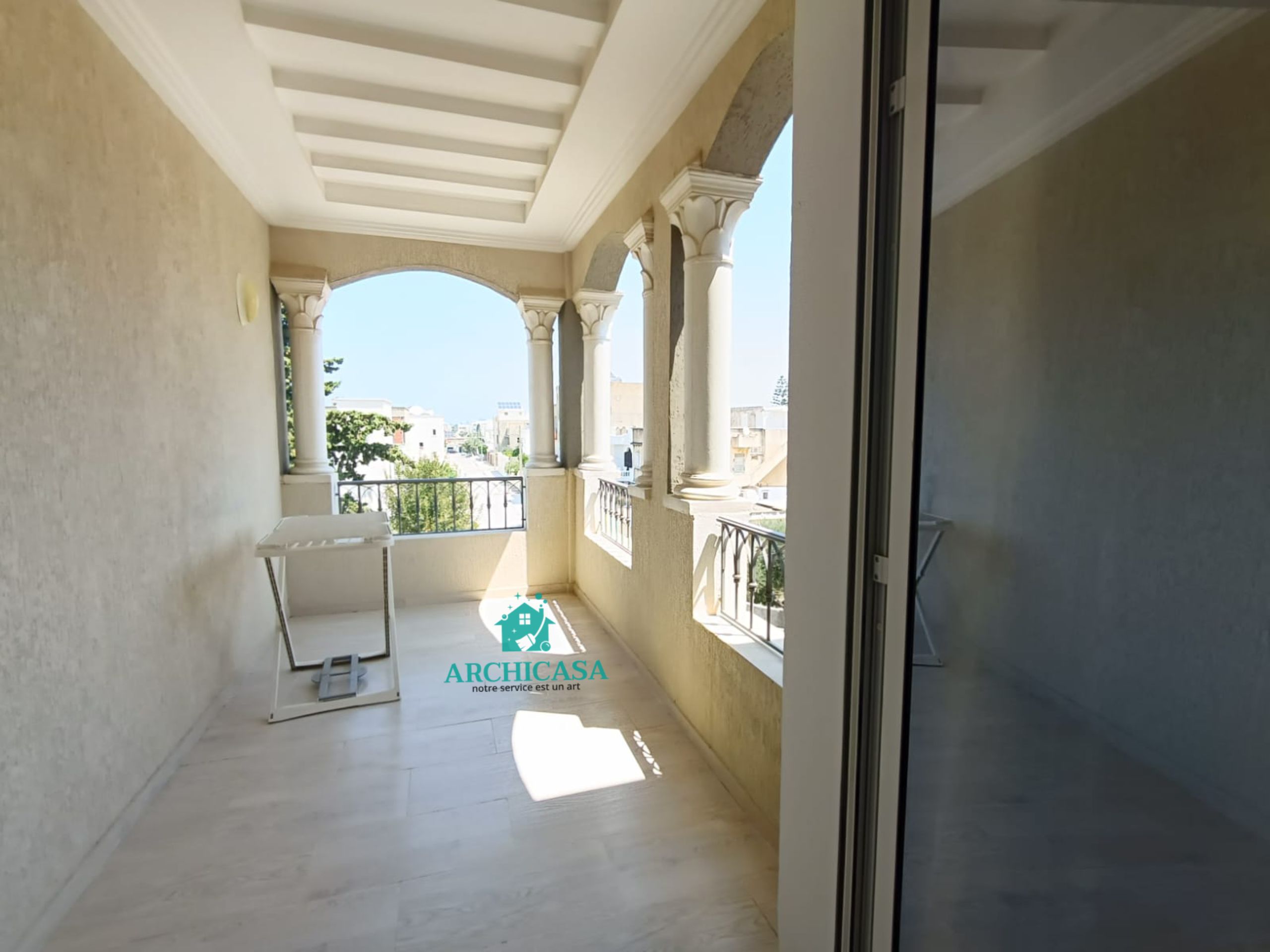 Ezzahra Ezzahra Location Appart. 3 pices Etage d'une villa haut standing meuble