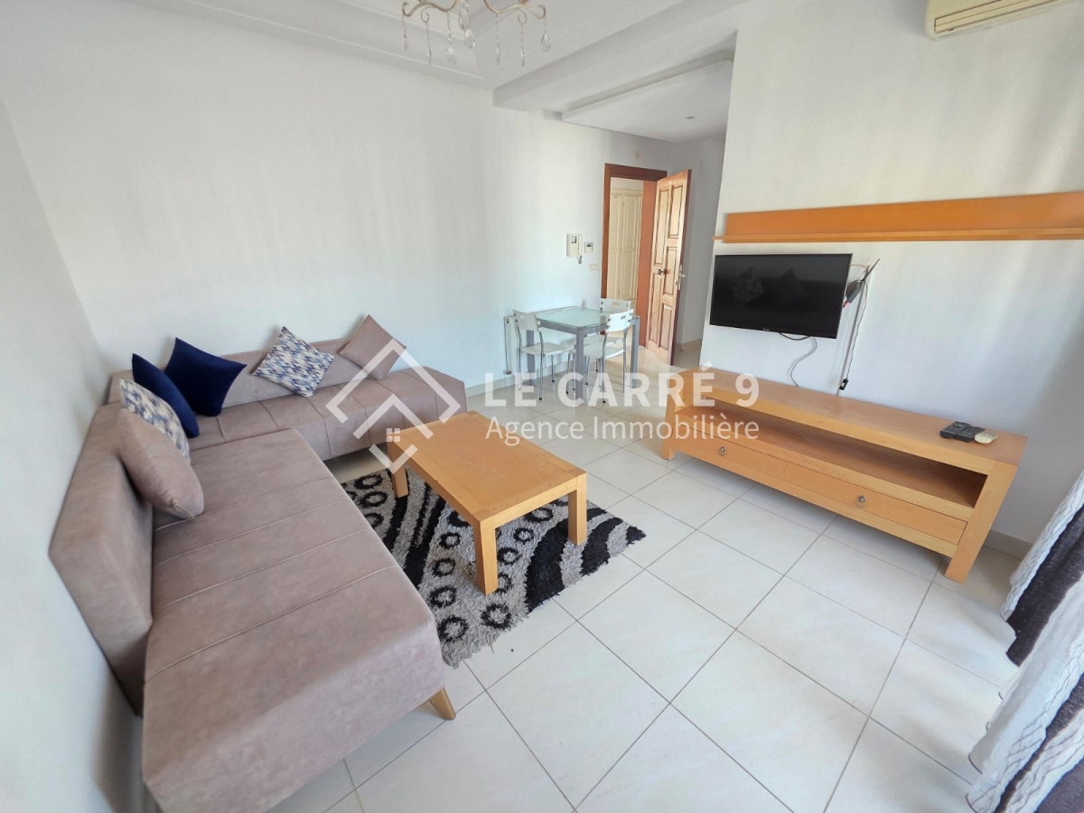 La Marsa El Aouina Location Appart. 2 pices Un s1 meubl  l'aouina cit les palmerais