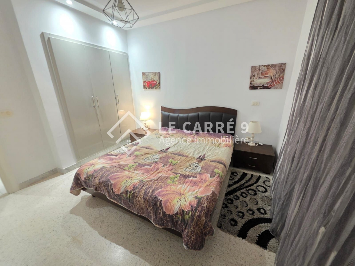 La Marsa El Aouina Location Appart. 2 pices Un s1 meubl  l'aouina cit les palmerais