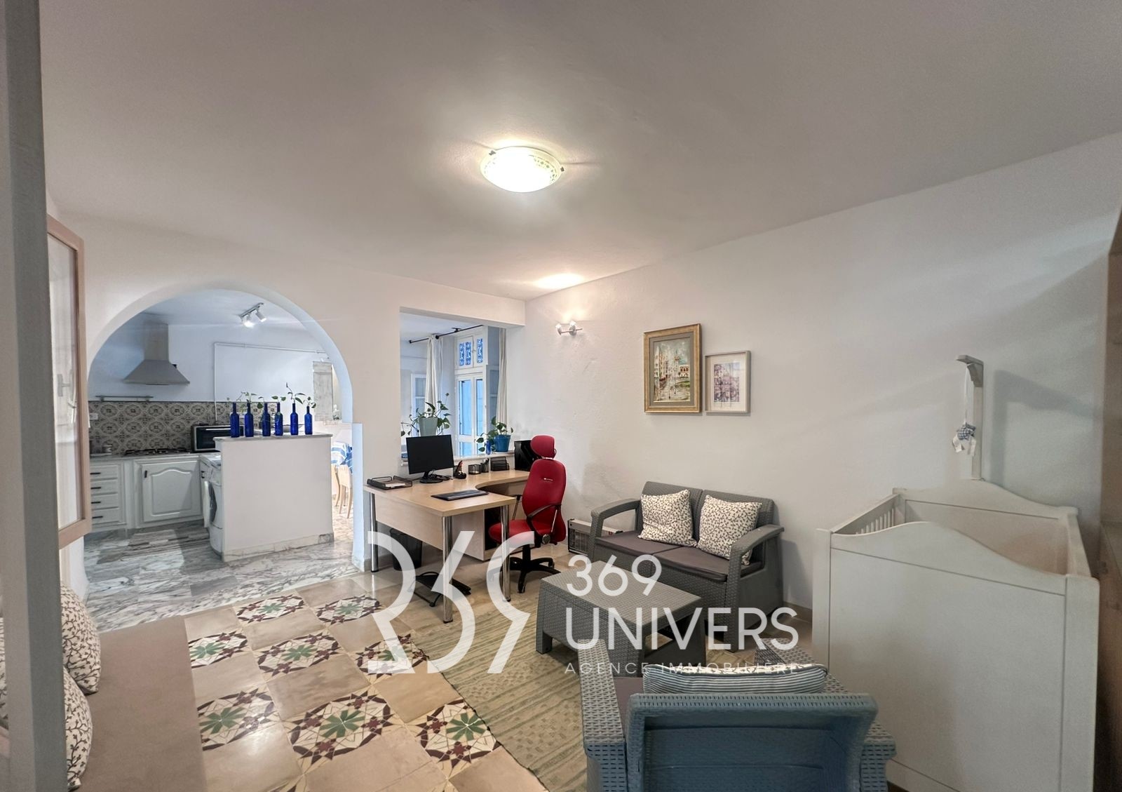 La Marsa Gammart Location vacances Appart. 2 pices Appartement meubl avec terrasse  gammarth