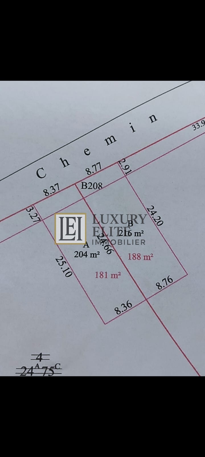 Grombalia El Argoub Jedid Terrain Terrain nu 2 lots jumels argoub grombalia