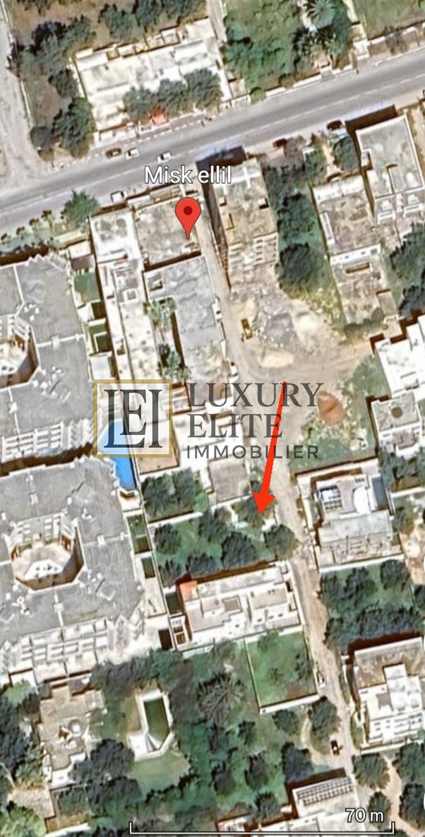Hammamet Hammamet Vente Maisons Terrain 717m2  hammamet zone rsidentielle prise