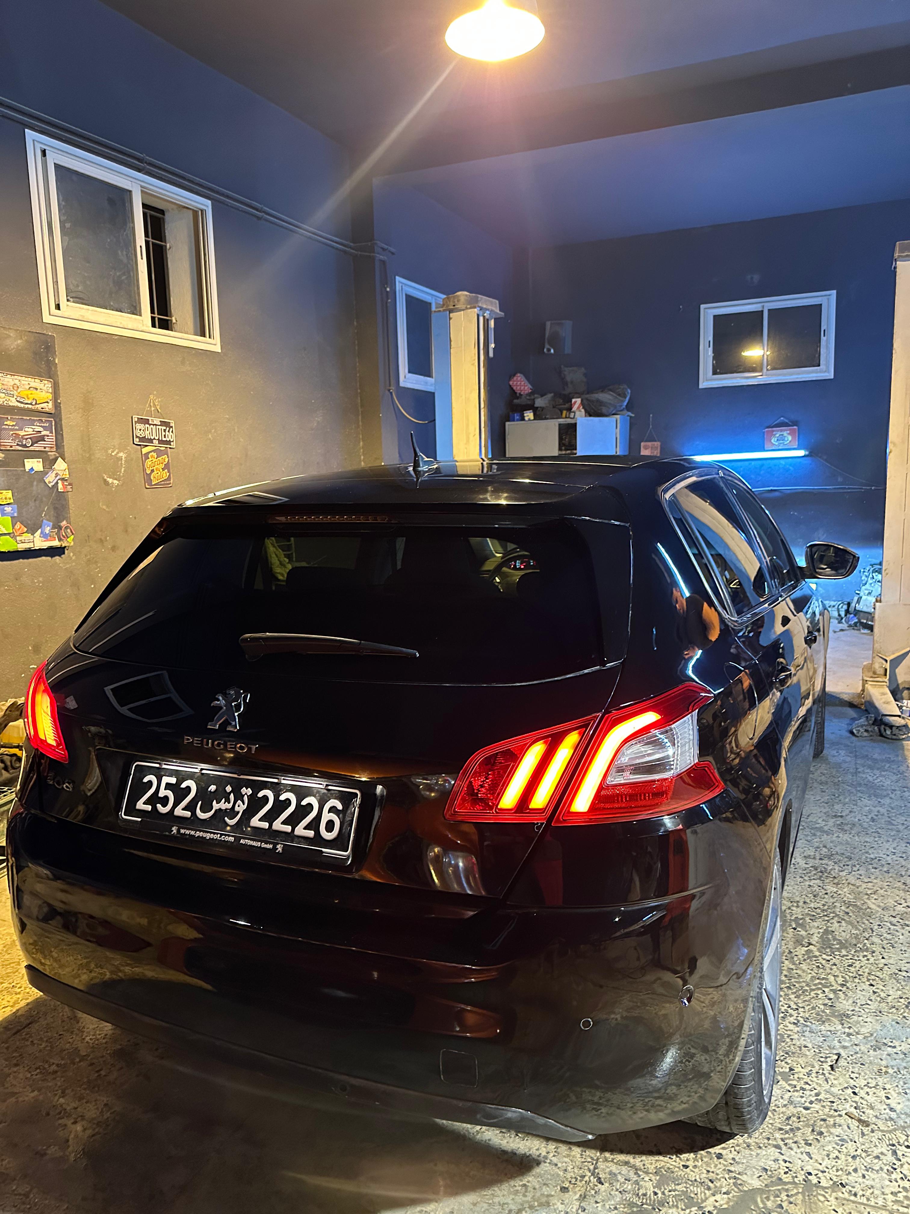 La Soukra Aeroport Tunis Carthage Peugeot 308 Peugeot 308 diesel etat parfait toutes options